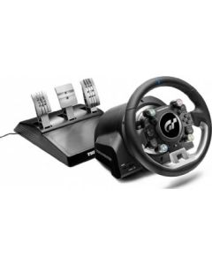 عجلة سباق Thrustmaster TGT 2، محرك بدون فرشاة بقوة 40 واط، مع تغذية راجعة فورية للقوة، ونظام حزام مزدوج، وتكنولوجيا مغناطيسية