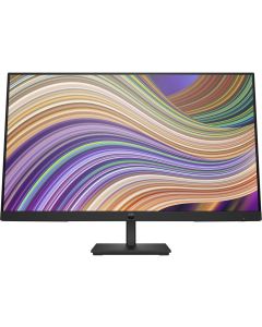 شاشة إتش بي P27 G5 مقاس 27 بوصة FHD IPS بدقة 1920 × 1080 ومعدل تحديث 75 هرتز ووقت استجابة 5 مللي ثانية وشاشة بدون حواف ثلاثية الجوانب وعناصر تحكم على الشاشة قابلة للإمالة باللون الأسود