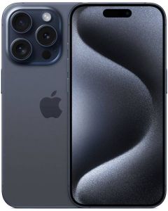 Apple iPhone 15 Pro - Middle East Version 256GB Blue Titanium