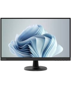 شاشة لينوفو ثينك فيجن C27-40 مقاس 27 بوصة، لوحة مسطحة VA FHD بدقة 1920 × 1080، معدل تحديث 75 هرتز، زمن استجابة 4 مللي ثانية، تقنية AMD FreeSync، VGA، إضاءة خلفية WLED، HDMI، لون أسود