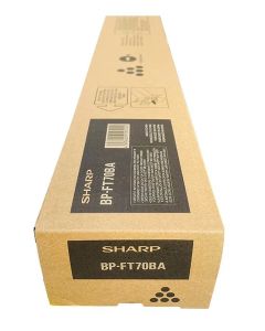 Sharp BP-FT70BA Black Original Toner Cartridge, 40,000 Pages, for BP-50C31, BP-50C45
