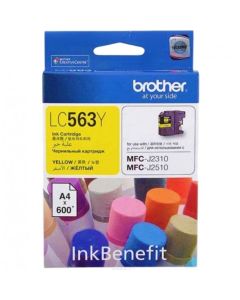 Brother LC563 Yellow Ink Cartridge (LC563Y)
