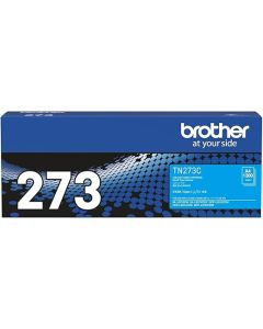 Brother TN‑273 Cyan Original Toner Cartridge – Standard Yield up to 1,300 pages