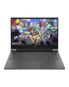Hp Victus Gaming Laptop 16-r1066ne 14th Generation Intel core i5-14450HX Processor  16GB DDR5-5600 RAM 1TB SSD 6GB Nvidia Geforce RTX3050 Graphics 16.1 inch FHD 144Hz Display (Windows 11 Modified) Silver English Arabic Keyboard