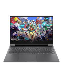 HP Victus Gaming Laptop 16-r1042ne 14th Gen Intel core i7-14700HX 16GB DDR5-5600 512GB SSD Storage NVIDIA GeForce RTX 4050 6GB 16.1 Full HD IPS 144Hz Operating system Win11- Mica silver English Arabic Keyboard