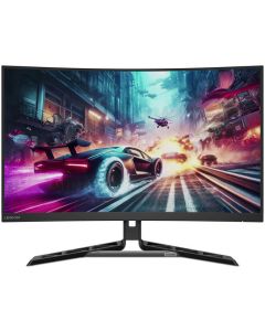Lenovo Legion Gaming Curved Monitor R32qc-30 32 inch QHD VA Display 2560 x 1440 180Hz Refresh Rate 0.5ms Response Time AMD FreeSync Technology 1500R Curvature Black