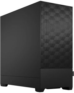 صندوق حاسوب للألعاب متوسط الحجم Fractal Design Pop Air باللون الأسود وواجهة صلبة