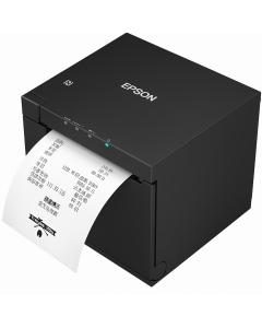 طابعة إيصالات حرارية من إبسون TM-M30III (C31CK50112A0) - 80 مم، 300 مم/ثانية، واجهة USB وLAN، تصميم mPOS صغير الحجم