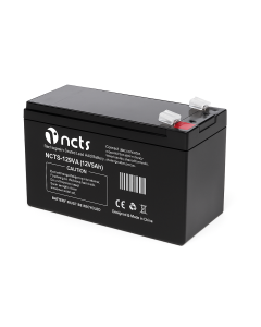 بطارية UPS NCTS1290 12 فولت 9 أمبير/ساعة - بطارية NCTS الأصلية ذات الرصاص الحمضي المختوم (VRLA) لأنظمة UPS وأنظمة الطاقة الاحتياطية وأنظمة الأمان