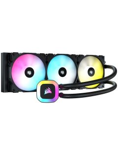 كورسير H150 RGB 360mm مبرد وحدة المعالجة المركزية السائل