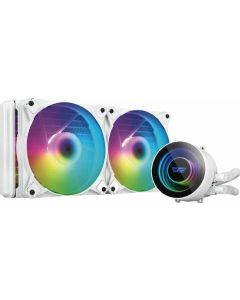 DarkFlash DC240 ARGB Cpu Liquid Cooler White