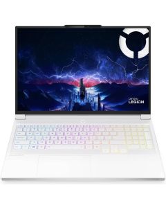  لاب توب الألعاب Lenovo Legion 7 16IAX10 بمعالج إنتل كور ألترا 9 275HX، ذاكرة رام 32 جيجابايت، سعة تخزين SSD 2 تيرابايت، كرت شاشة NVIDIA GeForce RTX 5070 بسعة 8 جيجابايت، شاشة OLED بحجم 16 بوصة WQXGA، لوحة مفاتيح إنجليزية/عربية، اللون أبيض، نظام التشغيل و
