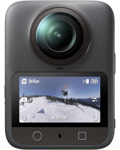 دي جي آي أوزمو 360 كاميرا أكشن كومبو قياسي 360° بمستشعر 1 بوصة، تصوير 360° بدقة أصلية 8K، فيديو 4K/120fps ووضع تعزيز 170°، صورة 360° بدقة 120 ميجابكسل، مقاومة للماء