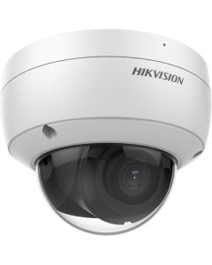 كاميرا شبكة ثابتة من هيكفيجن DS-2CD2143G2-IU بدقة 4 ميجابكسل مع تقنية AcuSense وميكروفون مدمج
