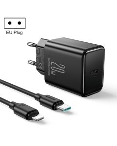 شاحن Joyroom-TCF06 PD 20W / مع كابل C إلى C بطول 1 متر / مع كابل C إلى L بطول 1 متر