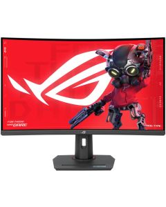 ASUS ROG Strix Curved Gaming Monitor XG32WCMS 32 inch QHD Fast VA Display 2560 x 1440 280Hz Refresh Rate 1ms Response Time AMD FreeSync Premium Technology, 16.7m Display Colors, Black