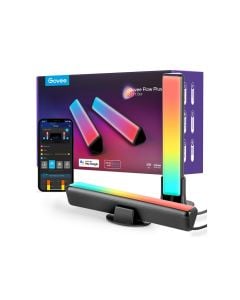 Govee H60563D1 RGBICWW Flow Plus Light Bars 27 cm Dual Bars WiFi + Bluetooth – App and Voice Control for TVs 45″ 