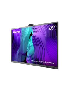 شاشة Hisense GoBoard Live التفاعلية المتقدمة مع كاميرا 4K مدمجة، نظام تشغيل Android 13، لوحة LCD بإضاءة مباشرة مع IR Touch، سطوع 350 نيت، مكبرات صوت مزدوجة بقوة 15 وات مع مضخم صوت 20 وات، 3 منافذ HDMI/ USB-C