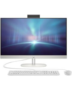HP All-in-One 24-cr0123nh Bundle All-in-One PC 13th Generation Intel Core I5-1355U 8GB Ram DDR4-3200 512GB SSD Storage  23.8 Full HD Non-Touch Intel Iris Xe Graphics Operating System WIN 11- Shell White English Keyboard