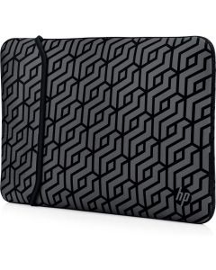 HP Laptop Bag 14 inch Black/Grey Reversible Sleeve 2TX16AA#ABB