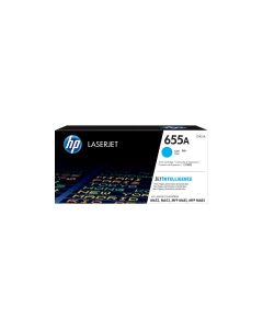 HP 655A Cyan Original LaserJet Toner Cartridge CF451A