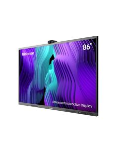 Hisense GoBoard Live Advanced Interactive Display with Integrated 4K Camera, Android 13 OS, Direct-Lit LCD Panel with IR Touch, 350nits Brightness, 15W dual Speakers with 20W Sub, 3x HDMI/ USB-C-86 inch