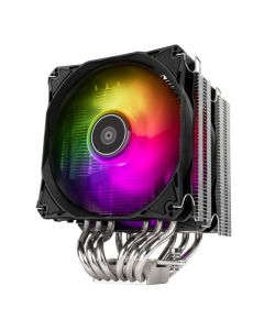 SILVERSTONE HYDROGON D120 ARGB Dual tower CPU cooler with 6 heat-pipes and dual 120mm ARGB fans
