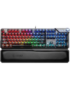MSI VIGOR GK71 SONIC – BLUE SWITCHES Gaming Keyboard , Per-key RGB Mystic Light