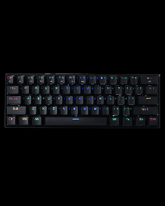 Redragon K530 PRO Draconic 60٪ لوحة مفاتيح ميكانيكية لاسلكية مدمجة RGB ، 61 مفتاحا لوحة مفاتيح ألعاب بلوتوث 5.0 بدون مفتاح وإضاءة 16.8 مليون RGB للكمبيوتر الشخصي والكمبيوتر اللوحي والهاتف الخلوي