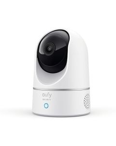 كاميرا Eufy Security 2K الداخلية القابلة للدوران والإمالة – مراقبة ذكية للمنزل مع تتبع الحركة، واكتشاف الذكاء الاصطناعي للبشر والحيوانات الأليفة، وتعمل مع مساعدات الصوت