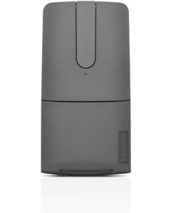 Lenovo Yoga Mouse with Laser Presenter Bluetooth & 2.4GHz Wireless Rechargeable Ultra-Slim Design Iron Grey