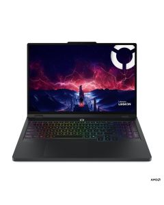 لابتوب Lenovo Legion Pro 5 للألعاب بمعالج AMD Ryzen 9 8945HX، ذاكرة RAM بسعة 32 جيجابايت، سعة تخزين SSD 1 تيرابايت، بطاقة رسوميات Nvidia RTX 5060، شاشة 16 بوصة بدقة WQXGA، لوحة مفاتيح إنجليزية/عربية، اللون الأسود، نظام التشغيل (Windows 11 مُعدل)