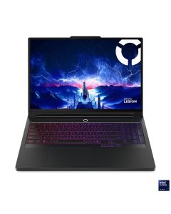 لينوفو ليجيون برو 7 لابتوب ألعاب بمعالج إنتل كور ألترا 9 275HX، ذاكرة عشوائية 64 جيجابايت، تخزين SSD بسعة 2 تيرابايت، بطاقة رسوميات NVIDIA GeForce RTX 5090 بسعة 24 جيجابايت، شاشة 16 بوصة بدقة WQXGA، لوحة مفاتيح إنجليزية، اللون أسود إكليبس، نظام تشغيل (وين