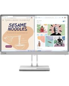 Lenovo monitor 21.5 inch L22e-40 FHD Display 1920 x 1080 Refresh Rate 75Hz Response Time 4ms Tilt Stand, AMD FreeSync VGA HDMI Cloud Grey