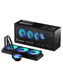 Fractal Design, Lumen S36 V2 360mm ARGB AIO Liquid CPU Cooler, Triple 120mm PWM Fans, High-Performance Thermal Dissipation, Quiet Operation- FD-W-L1-S3612