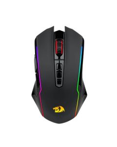 Redragon M914‑RGB Tri‑Mode Gaming Mouse – Wired/2.4 GHz Wireless/Bluetooth, Up to 10,000 DPI, 9 Programmable Buttons, RGB