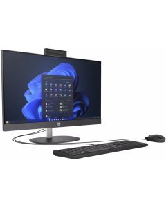 HP ProOne 240 G10 All-in-One Intel Core i7-1355U processor 16GB RAM 512GB SSD Storage Intel Graphic 23.8 inch FHD Display English Keyboard Black Operating System (Windows 11 Modified)
