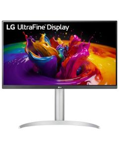 شاشة إل جي UltraFine مقاس 27 بوصة 27UP850K-W UHD 4K IPS 3840 × 2160 معدل تحديث 60 هرتز 5 مللي ثانية (GTG) وقت الاستجابة USB Type-C Dynamic Action Sync