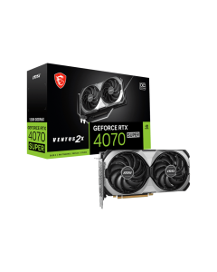 MSI GeForce RTX 4070 Super 12GB Ventus 2X OC DDR6 Graphics Card