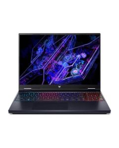  لاب توب الألعاب Acer Predator Helios Neo 16 بمعالج إنتل كور ألترا 9-275HX، ذاكرة رام 16 جيجابايت، سعة تخزين SSD 512 جيجابايت، كرت شاشة NVIDIA GeForce RTX 5060 بسعة 8 جيجابايت، شاشة 16 بوصة، اللون أسود، نظام التشغيل (ويندوز 11 معدل)