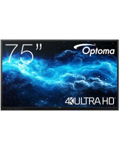 Optoma 3752RK 75" UHD 4K UHD Creative Touch 3 Interactive Display, Android 13.0, 4GB Ram, 32GB Storage, 20 points touch, 20Wx2 Speakers | 3752RK