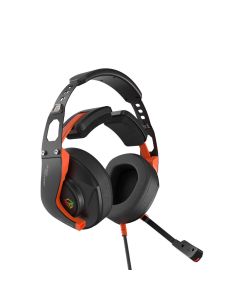 Meetion HP099 RGB Backlit 7.1 Stereo Gaming Headset, 50mm Drivers, Virtual 7.1 Surround Sound, Omni-Directional Noise-Canceling Microphone, Metal Frame, Soft Leather Ear Pads, In-Line Controls