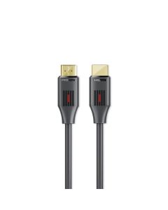 Promate ProLink4K60-10M HDMI Cable (10 m) – 4K@60Hz, 9 Gbps, HDMI 2.0, Gold-Plated Connectors, Ethernet Support, Slim & Flexible – Black