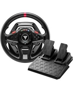 Thrustmaster T-128PS Racing Wheels Immersive Force Feedback Engine Speed LED's Magnetic Paddle Shifters Including 13 Buttons For PS5 PS4 Black