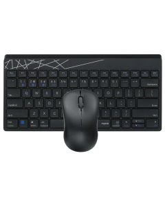 Rapoo 8000M Combo Keyboard & Mouse Multimode  Black AR 19472