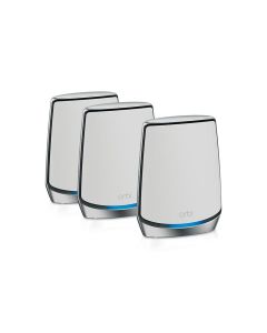 NETGEAR AX6000 Orbi Tri-Band WiFi 6 Mesh System, 6Gbps, Router, 3PK RBK853-100EUS