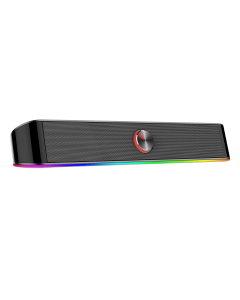 شريط الصوت Redragon GS560 مع مكبرات صوت مزدوجة وإضاءة خلفية