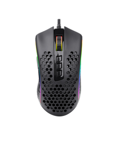 Redragon M808 Storm Lightweight RGB Gaming Mouse, 85g Ultralight Honeycomb Shell