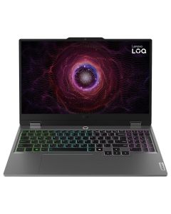 Lenovo LOQ 15ARP9 Gaming Laptop AMD Ryzen 7 7435HS Processor 24GB DDR5 RAM 1TB SSD Storage NVIDIA GeForce RTX 4070 8GB Graphics 15.6 inch FHD IPS Display English Arabic Keyboard Luna Grey Operating System Windows 11