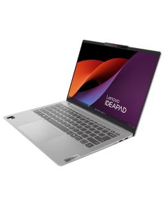 لابتوب لينوفو آيديا باد سليم 5 مع معالج سناب دراجون X Plus X1P-42-100، 16 جيجابايت ذاكرة DDR5، 512 جيجابايت تخزين SSD، رسومات كوالكوم أدرينو، شاشة OLED بحجم 14 إنش بدقة WUXGA، لوحة مفاتيح عربية إنجليزية، باللون الرمادي السماوي، نظام التشغيل ويندوز 11